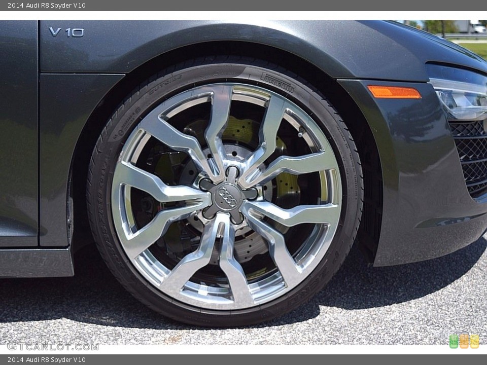 2014 Audi R8 Spyder V10 Wheel and Tire Photo #122541057