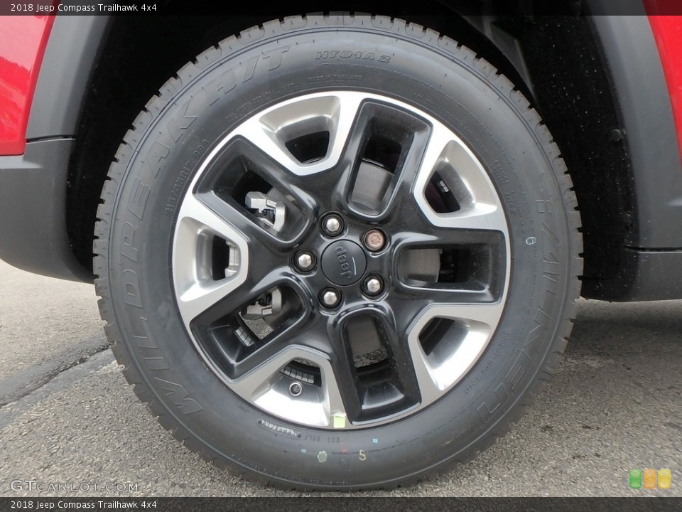 2018 Jeep Compass Trailhawk 4x4 Wheel and Tire Photo #122543397