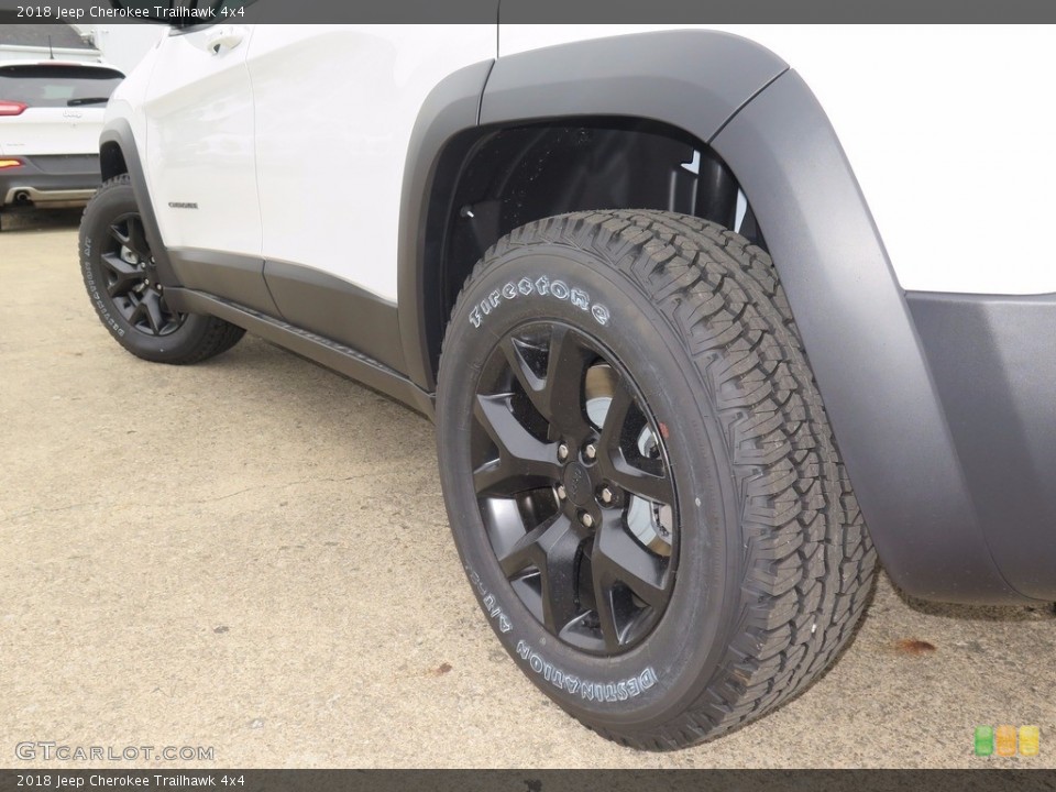 2018 Jeep Cherokee Trailhawk 4x4 Wheel and Tire Photo #122544759