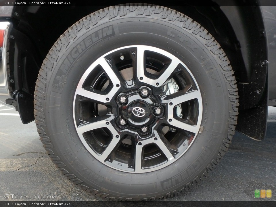 2017 Toyota Tundra SR5 CrewMax 4x4 Wheel and Tire Photo #122550165