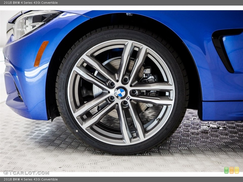 2018 BMW 4 Series 430i Convertible Wheel and Tire Photo #122567586