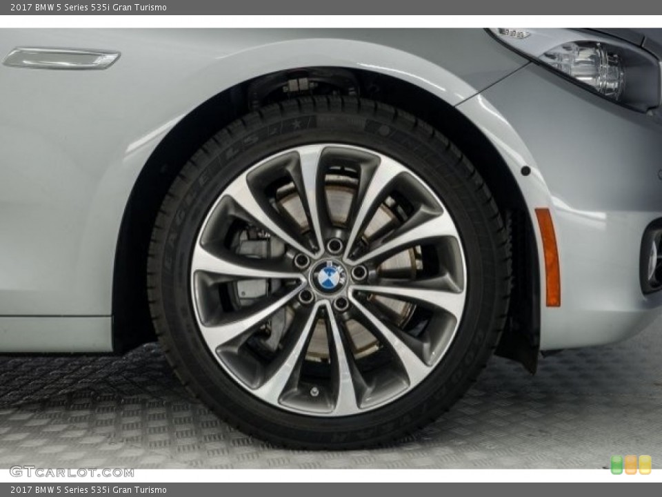 2017 BMW 5 Series 535i Gran Turismo Wheel and Tire Photo #122601740