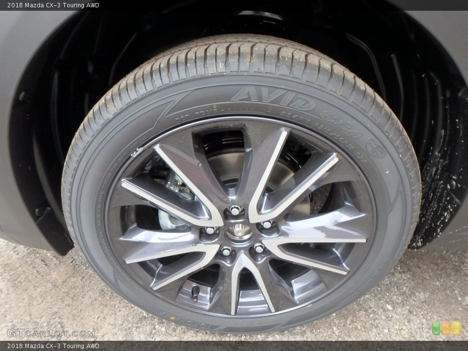 2018 Mazda CX-3 Touring AWD Wheel and Tire Photo #122603741
