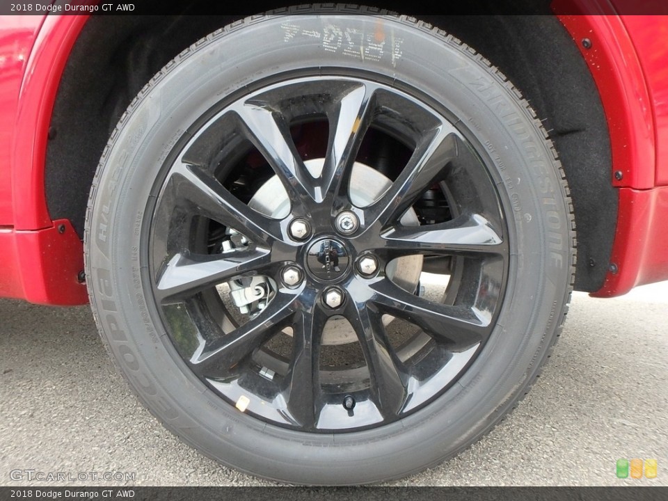 2018 Dodge Durango GT AWD Wheel and Tire Photo #122612267