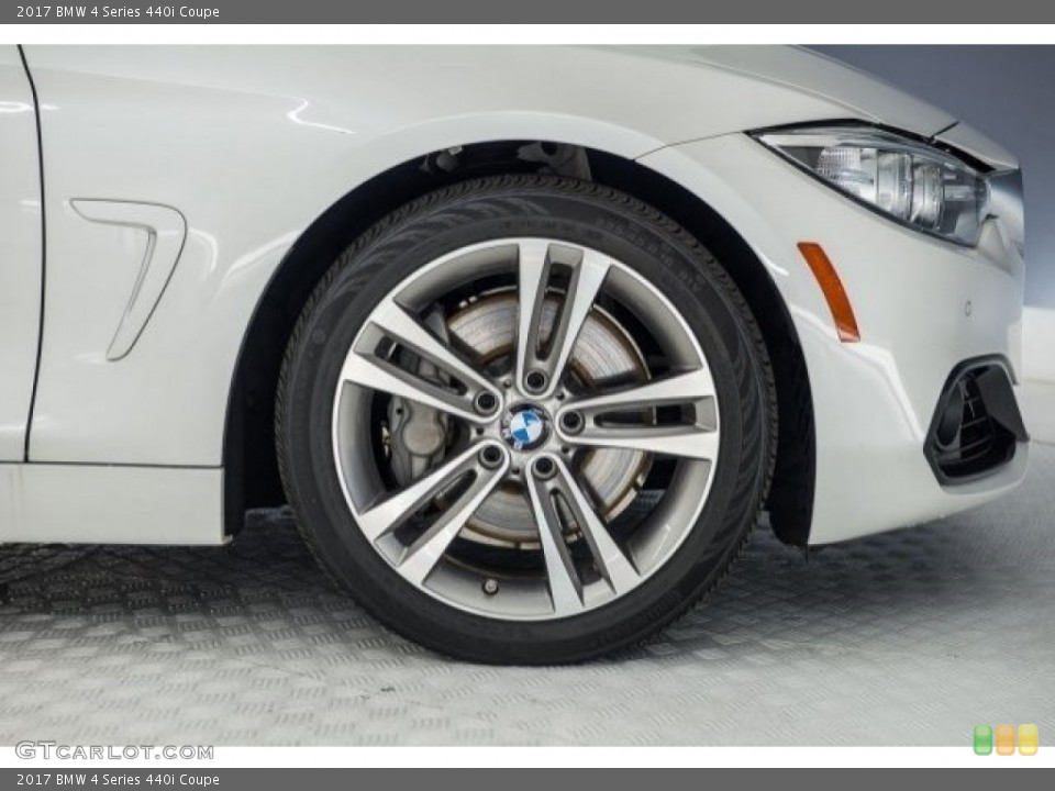 2017 BMW 4 Series 440i Coupe Wheel and Tire Photo #122619008