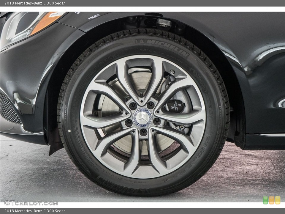 2018 Mercedes-Benz C 300 Sedan Wheel and Tire Photo #122627218