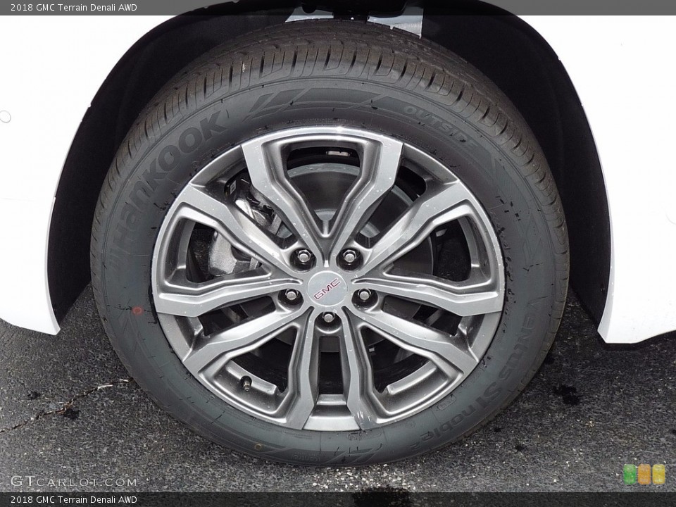 2018 GMC Terrain Denali AWD Wheel and Tire Photo #122632318