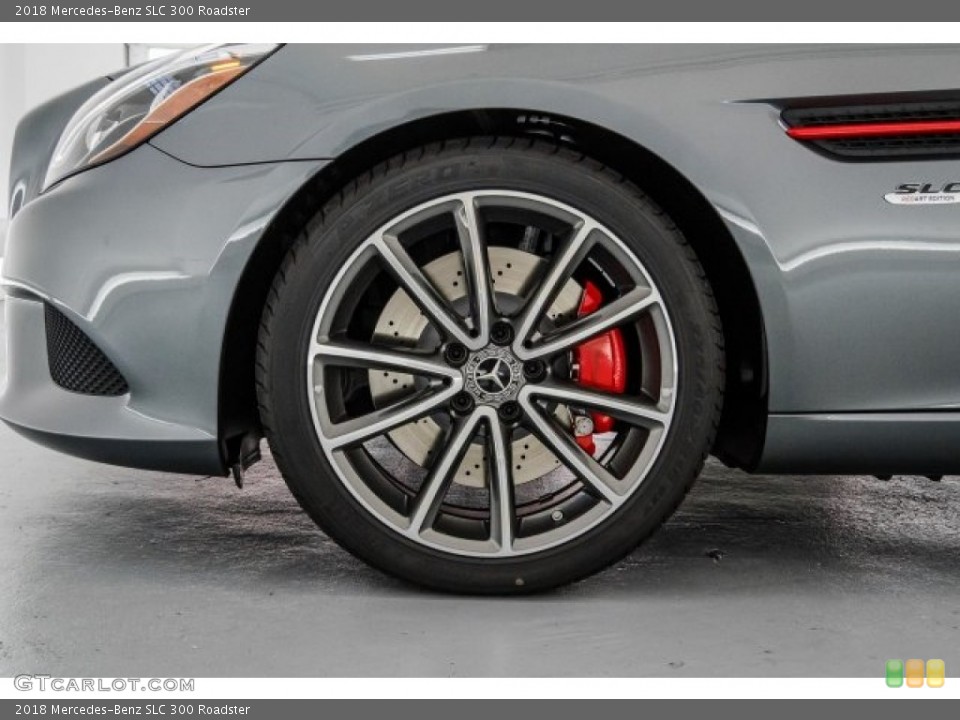 2018 Mercedes-Benz SLC 300 Roadster Wheel and Tire Photo #122656601