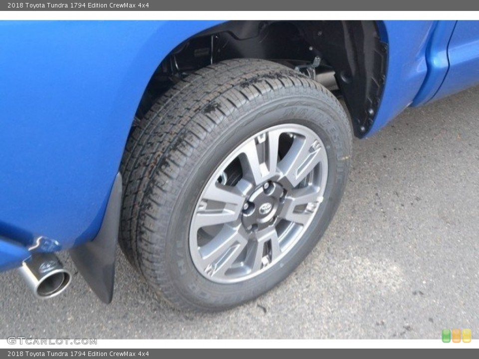 2018 Toyota Tundra 1794 Edition CrewMax 4x4 Wheel and Tire Photo #122662049