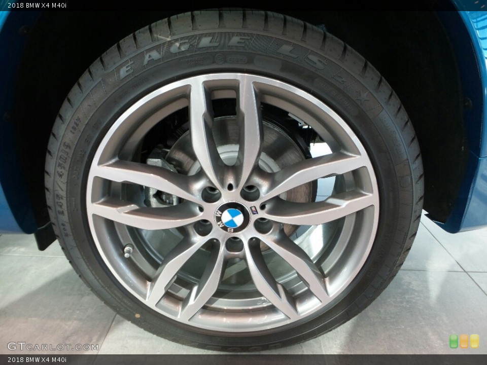2018 BMW X4 M40i Wheel and Tire Photo #122675118