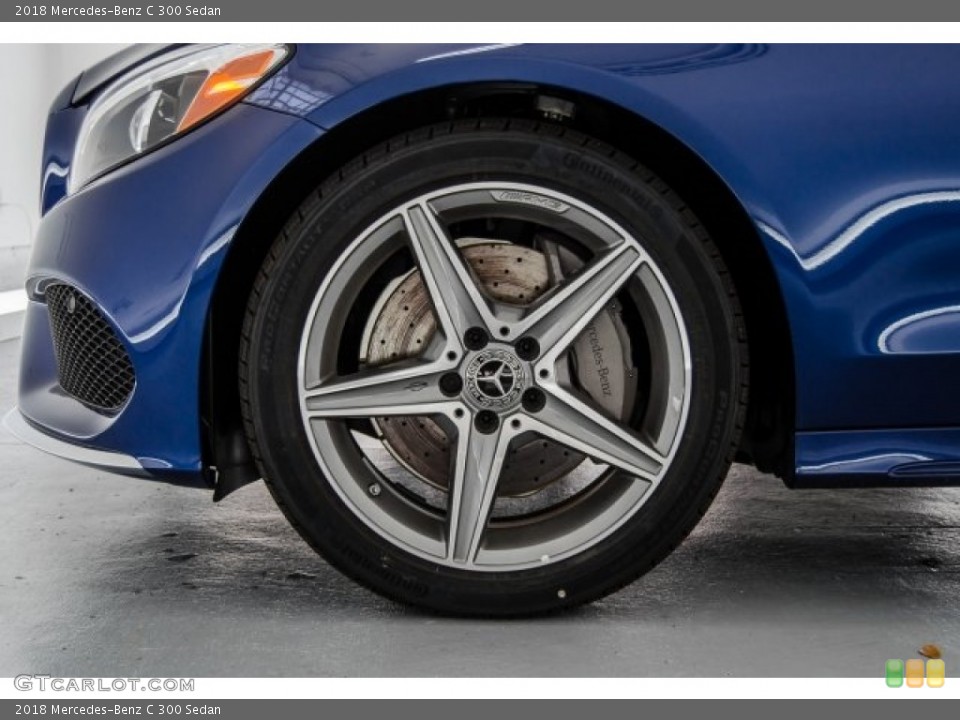 2018 Mercedes-Benz C 300 Sedan Wheel and Tire Photo #122682302