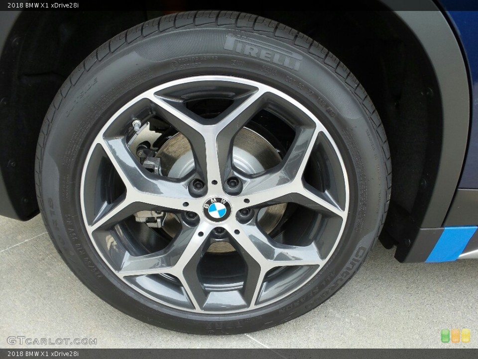 2018 BMW X1 xDrive28i Wheel and Tire Photo #122691912
