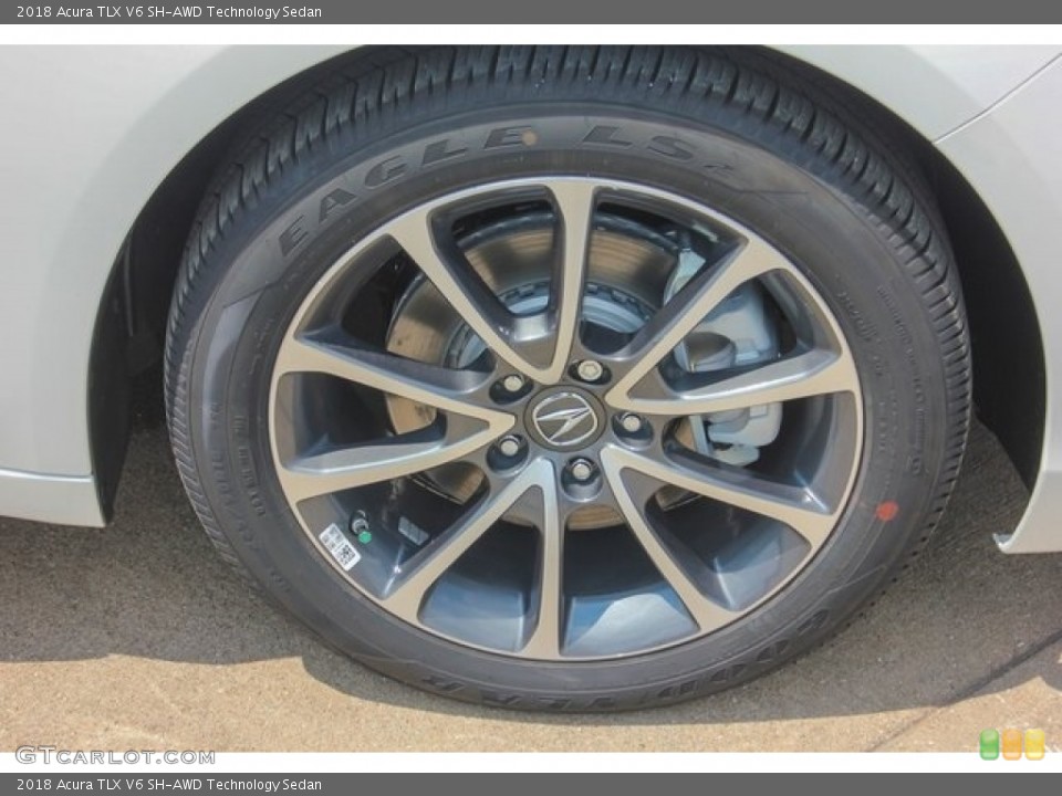 2018 Acura TLX V6 SH-AWD Technology Sedan Wheel and Tire Photo #122703882