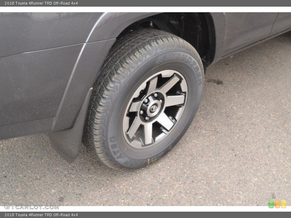 2018 Toyota 4Runner TRD Off-Road 4x4 Wheel and Tire Photo #122705459
