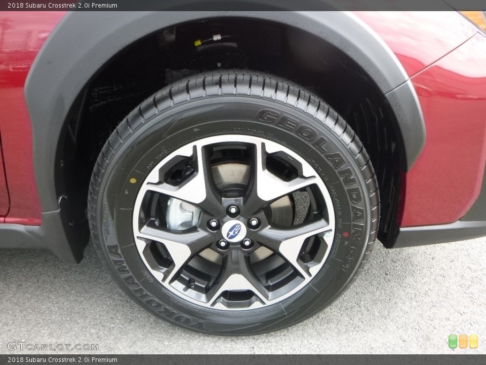 2018 Subaru Crosstrek 2.0i Premium Wheel and Tire Photo #122712506