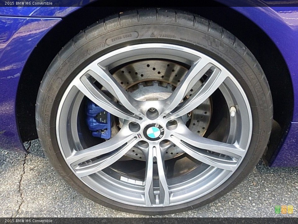 2015 BMW M6 Convertible Wheel and Tire Photo #122752520