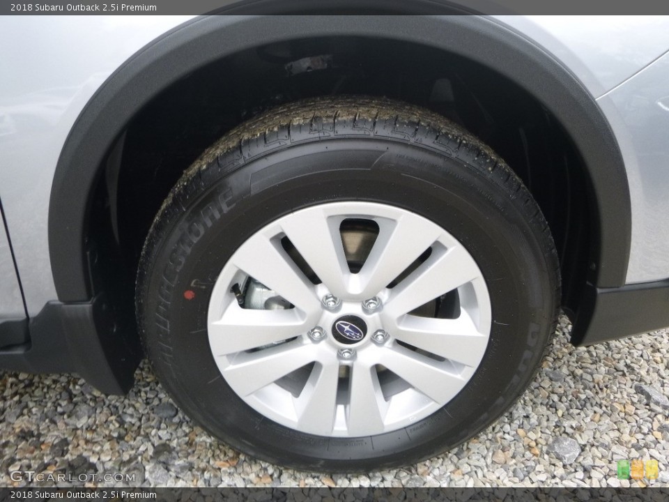 2018 Subaru Outback 2.5i Premium Wheel and Tire Photo #122770409