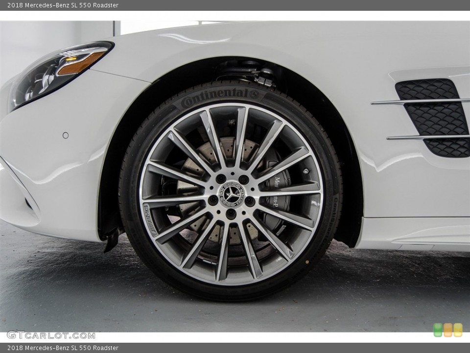 2018 Mercedes-Benz SL 550 Roadster Wheel and Tire Photo #122772896