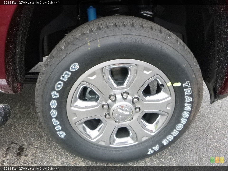 2018 Ram 2500 Laramie Crew Cab 4x4 Wheel and Tire Photo #122786954