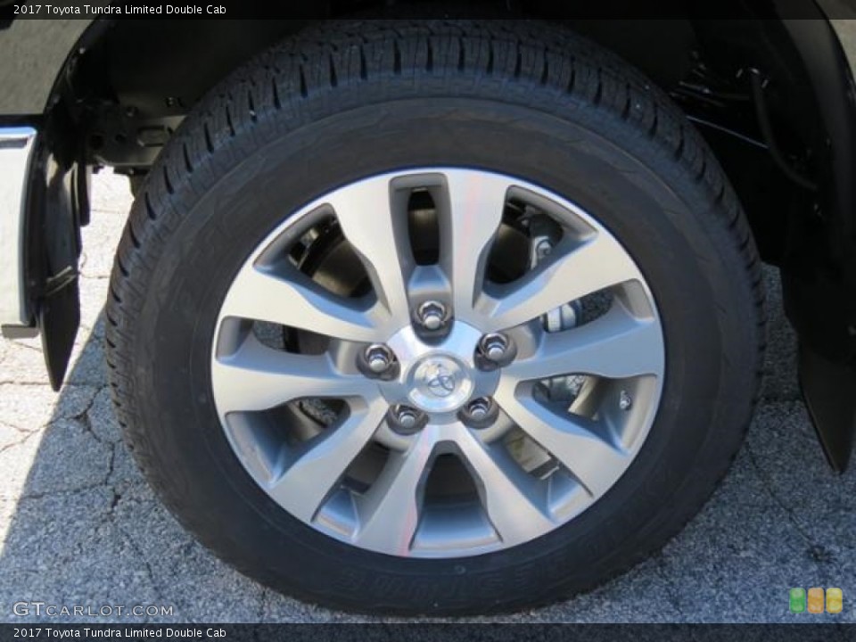 2017 Toyota Tundra Limited Double Cab Wheel and Tire Photo #122808067