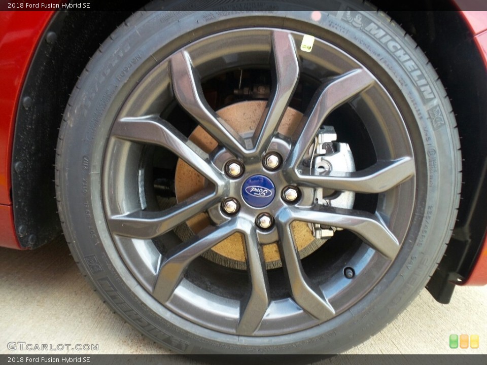 2018 Ford Fusion Hybrid SE Wheel and Tire Photo #122813864