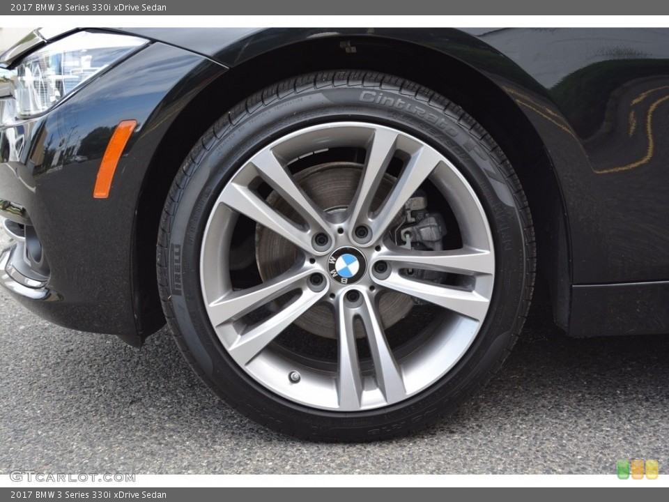 2017 BMW 3 Series 330i xDrive Sedan Wheel and Tire Photo #122831854