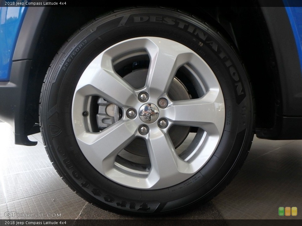 2018 Jeep Compass Latitude 4x4 Wheel and Tire Photo #122842507