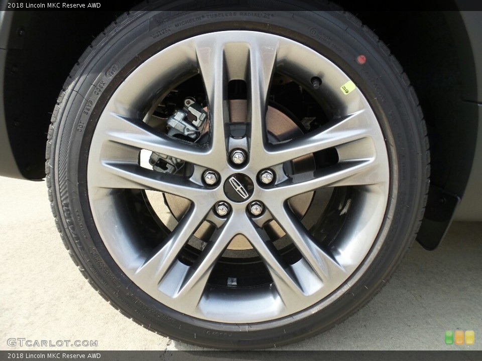 2018 Lincoln MKC Reserve AWD Wheel and Tire Photo #122848192