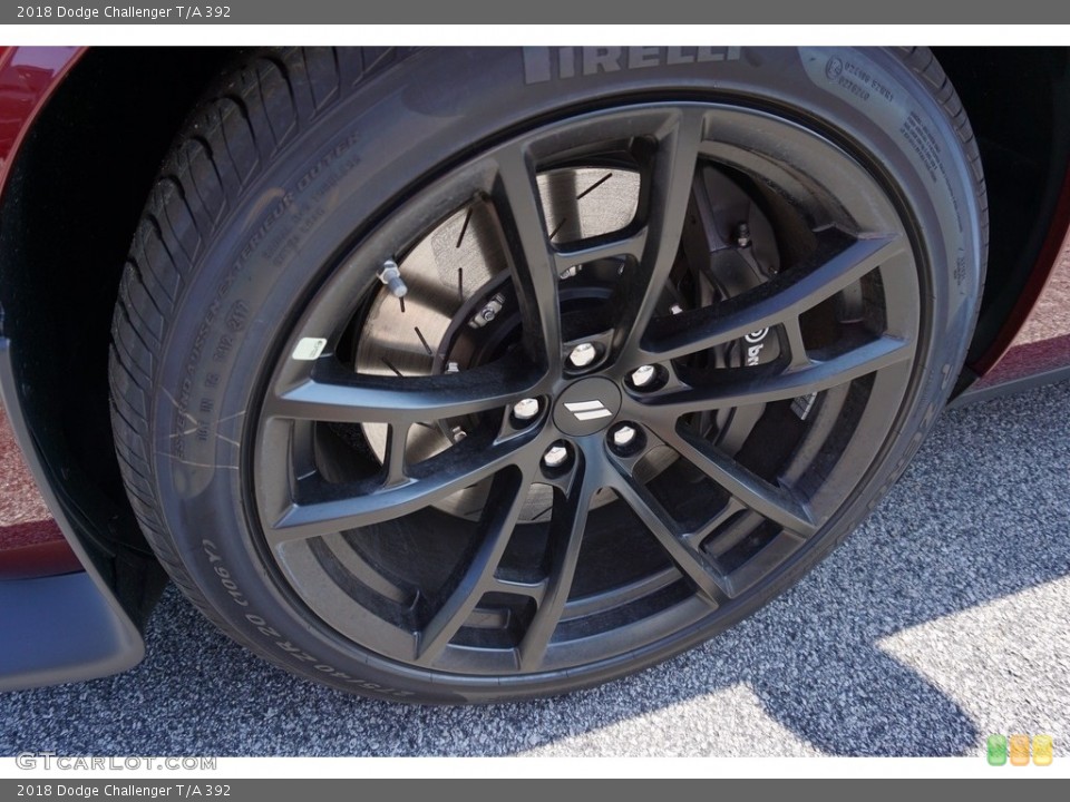 2018 Dodge Challenger T/A 392 Wheel and Tire Photo #122852841