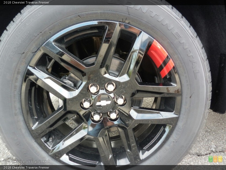 2018 Chevrolet Traverse Premier Wheel and Tire Photo #122855727