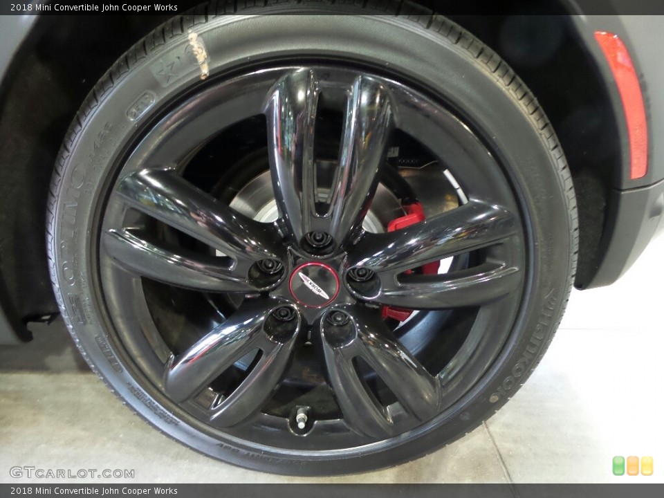 2018 Mini Convertible John Cooper Works Wheel and Tire Photo #122859588