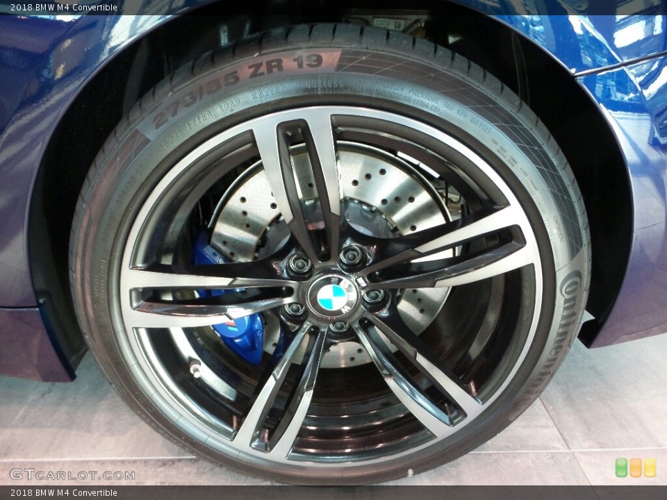 2018 BMW M4 Convertible Wheel and Tire Photo #122860638