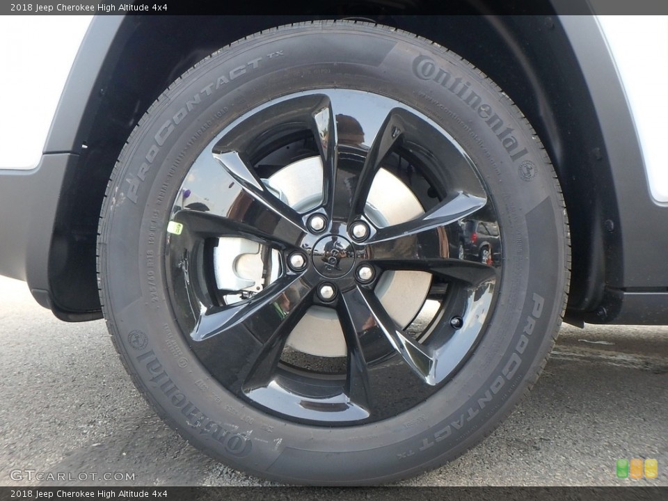 2018 Jeep Cherokee High Altitude 4x4 Wheel and Tire Photo #122889741