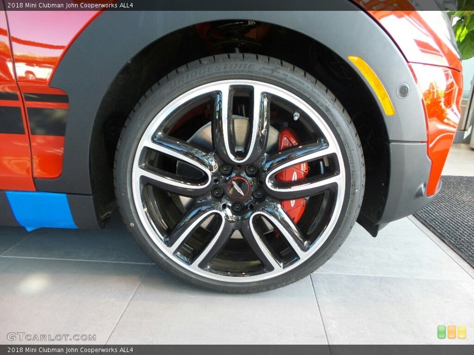 2018 Mini Clubman John Cooperworks ALL4 Wheel and Tire Photo #122891025