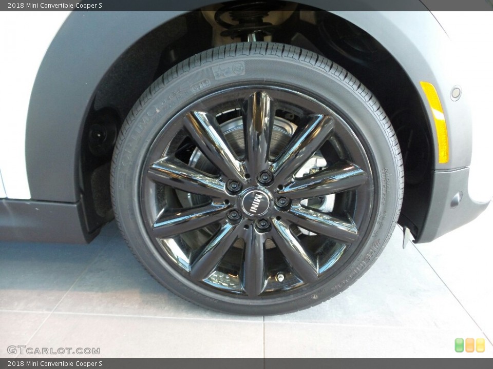 2018 Mini Convertible Cooper S Wheel and Tire Photo #122891913