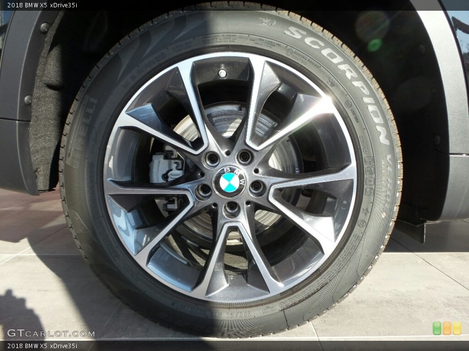 2018 BMW X5 xDrive35i Wheel and Tire Photo #122892285