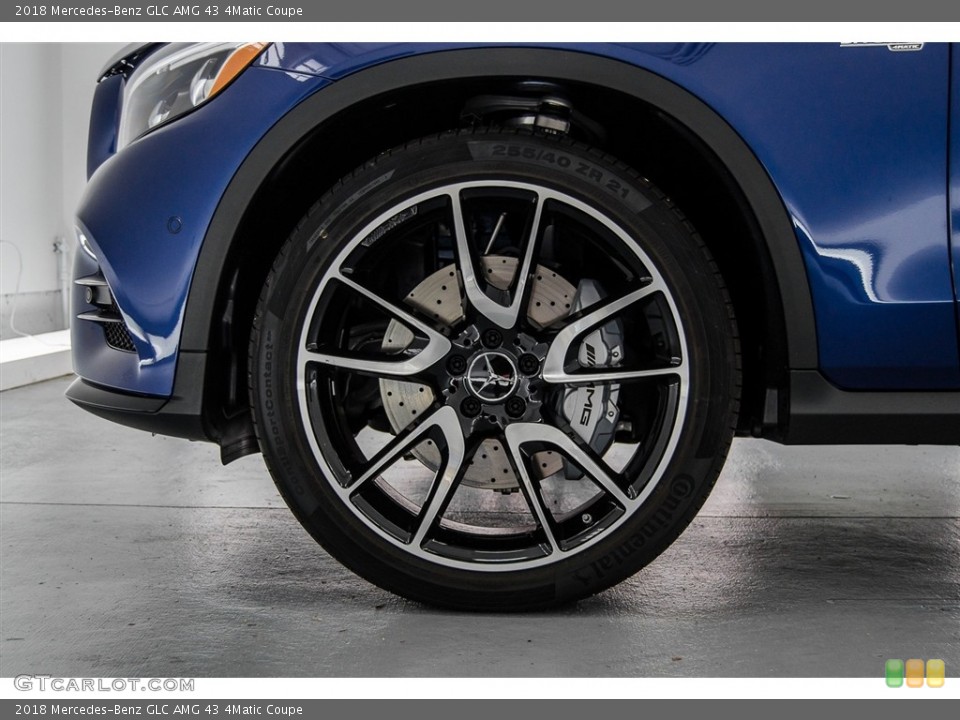 2018 Mercedes-Benz GLC AMG 43 4Matic Coupe Wheel and Tire Photo #122897229