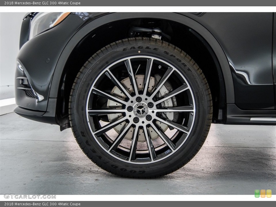 2018 Mercedes-Benz GLC 300 4Matic Coupe Wheel and Tire Photo #122936978