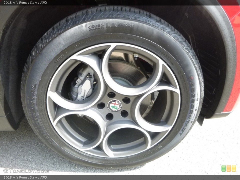 2018 Alfa Romeo Stelvio AWD Wheel and Tire Photo #122943376