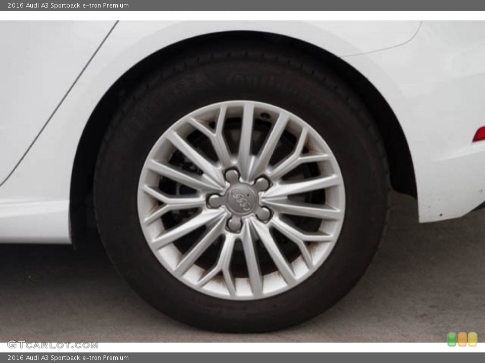 2016 Audi A3 Sportback e-tron Premium Wheel and Tire Photo #122955316