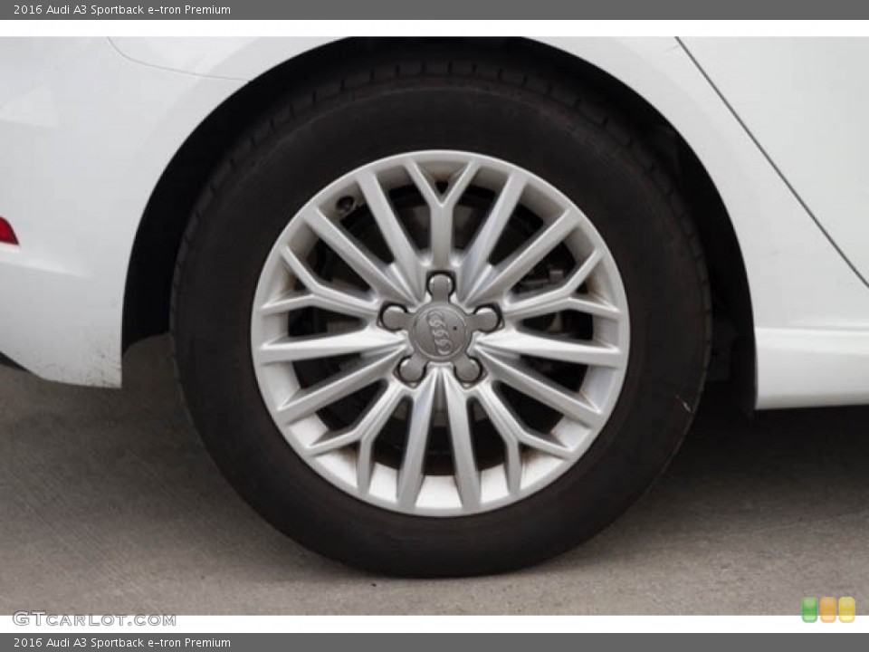 2016 Audi A3 Sportback e-tron Premium Wheel and Tire Photo #122955325