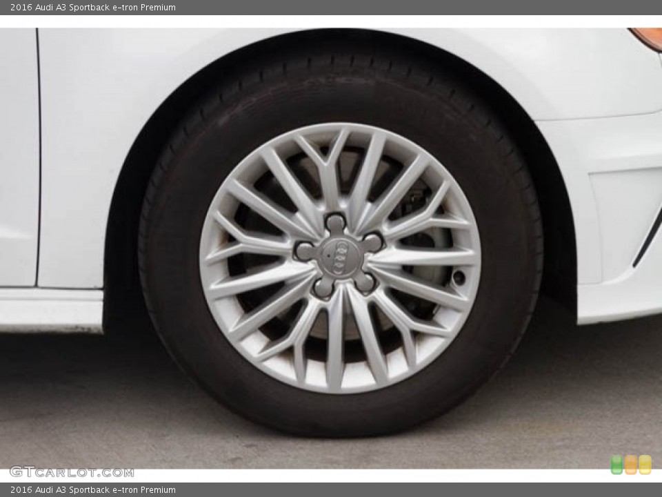 2016 Audi A3 Sportback e-tron Premium Wheel and Tire Photo #122955337