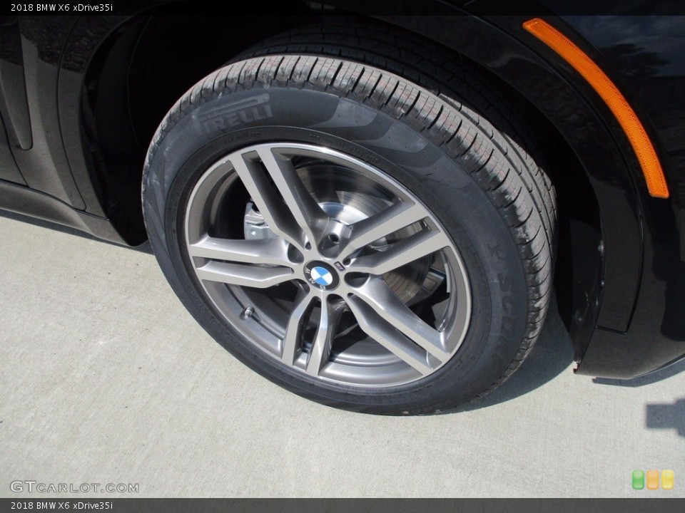 2018 BMW X6 xDrive35i Wheel and Tire Photo #122964462