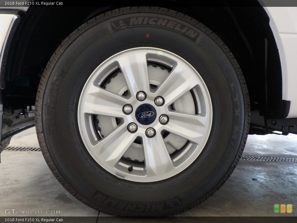 2018 Ford F150 XL Regular Cab Wheel and Tire Photo #122973093