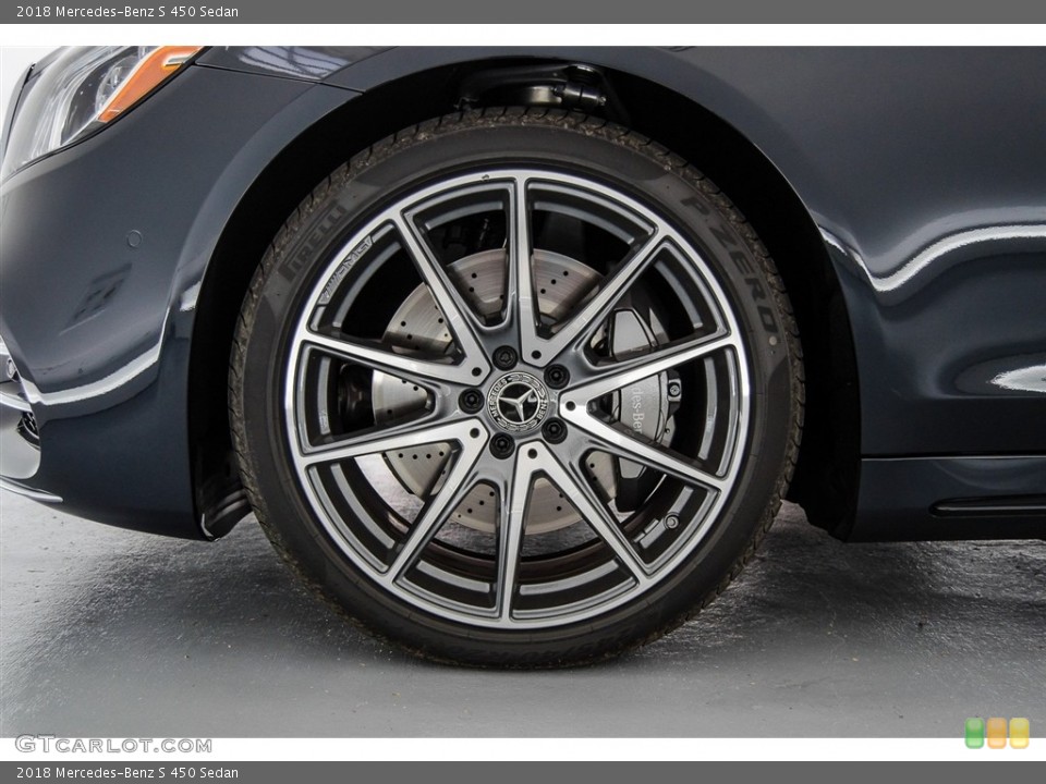 2018 Mercedes-Benz S 450 Sedan Wheel and Tire Photo #123006321