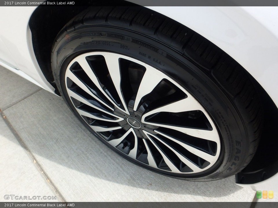 2017 Lincoln Continental Wheels and Tires