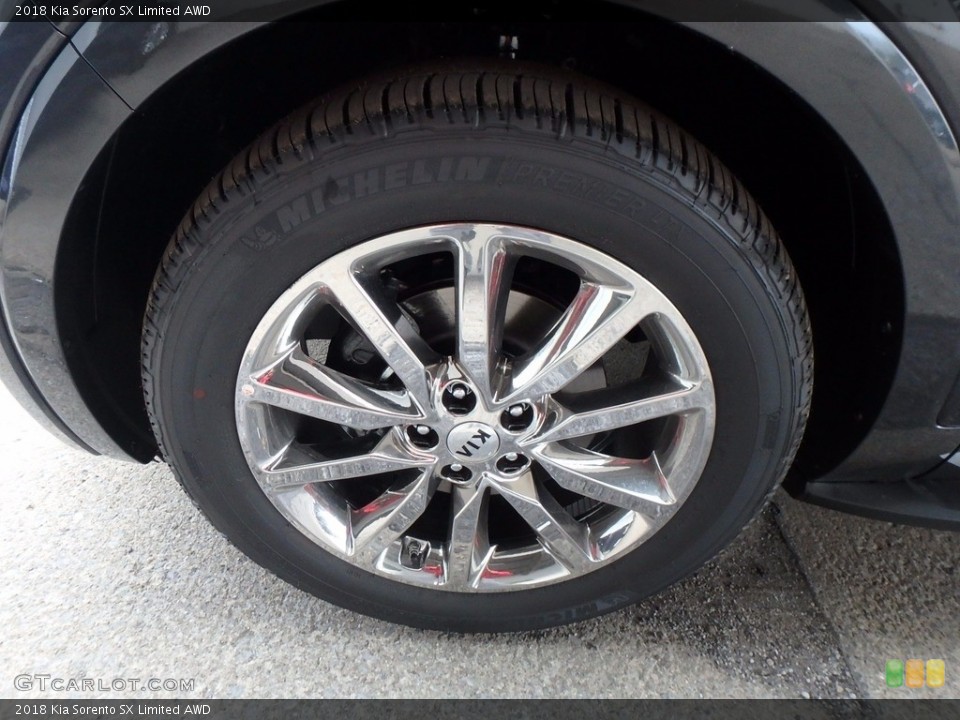 2018 Kia Sorento SX Limited AWD Wheel and Tire Photo #123042231