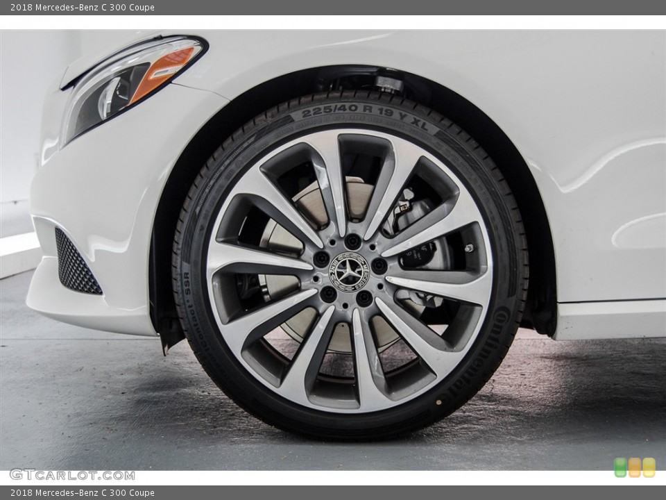 2018 Mercedes-Benz C 300 Coupe Wheel and Tire Photo #123056302