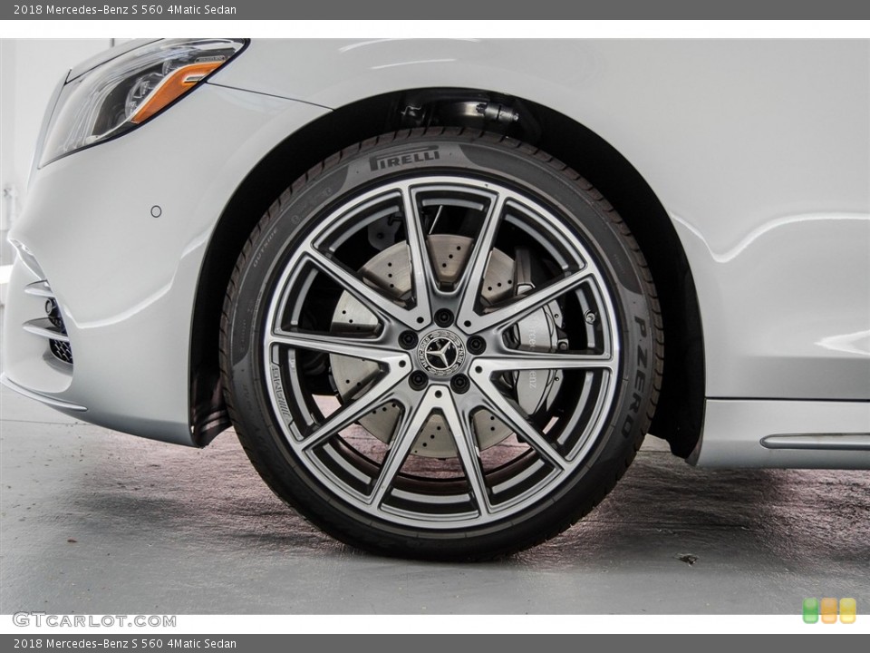 2018 Mercedes-Benz S 560 4Matic Sedan Wheel and Tire Photo #123083257