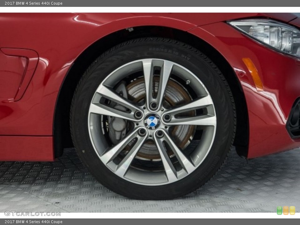 2017 BMW 4 Series 440i Coupe Wheel and Tire Photo #123147647